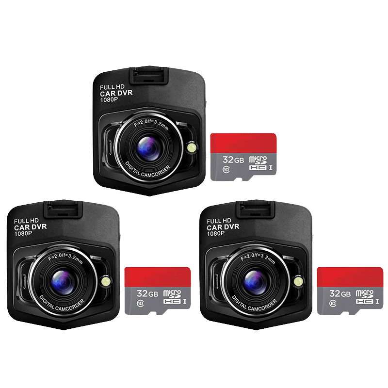 3x Zoerely Full HD Dash Cam