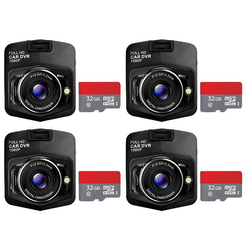 4x Zoerely Full HD Dash Cam